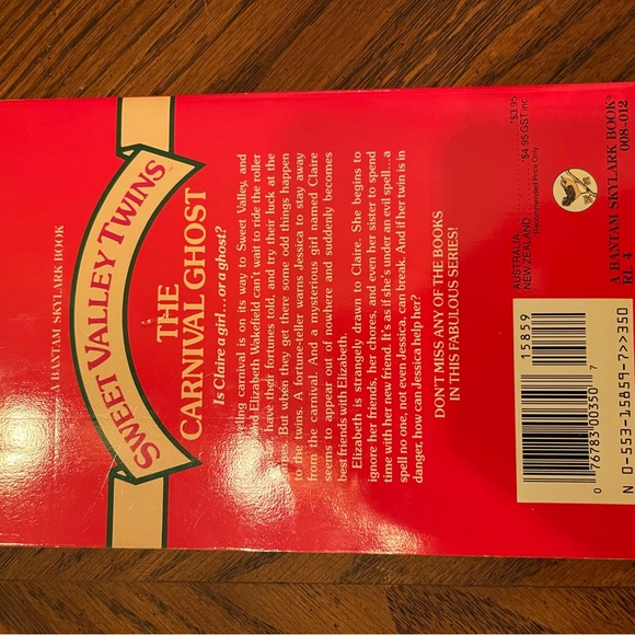 Vintage Sweet Valley Twins kids chapter books | Set of 4 - Picture 9 of 13